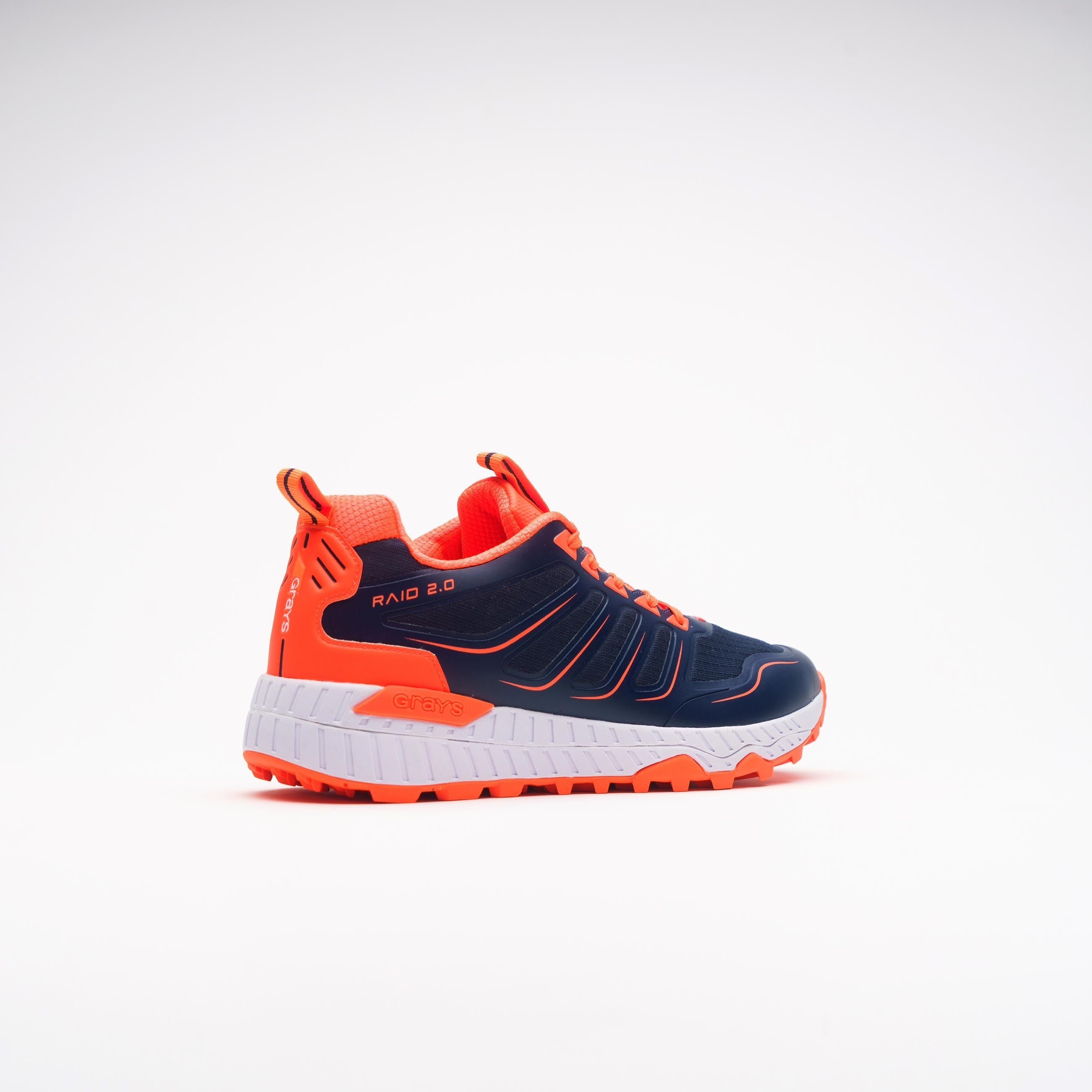 HSCA24Shoes Raid 2.0 Navy Orange, Outstep Heel