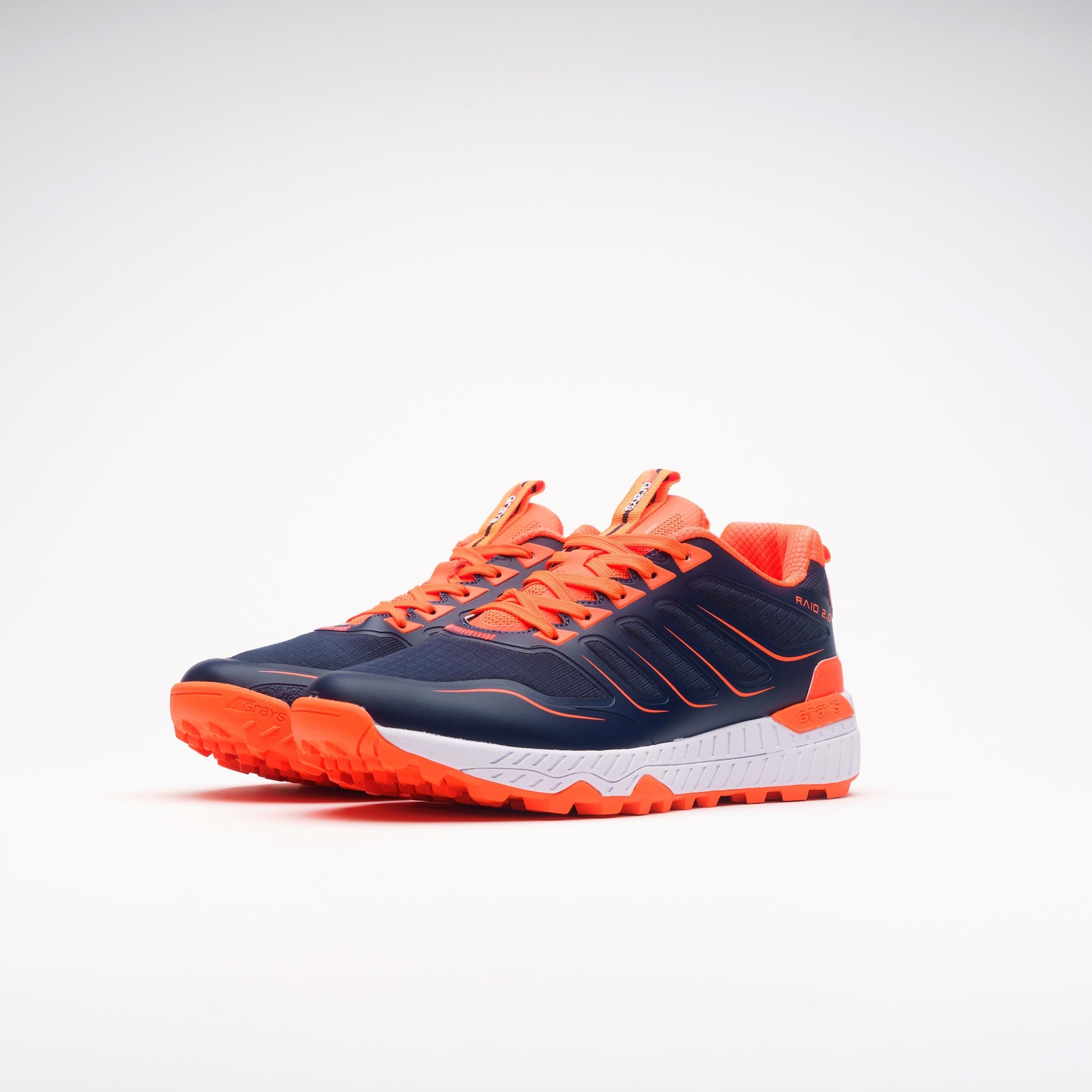 HSCA24Shoes Raid 2.0 Navy Orange, Pair