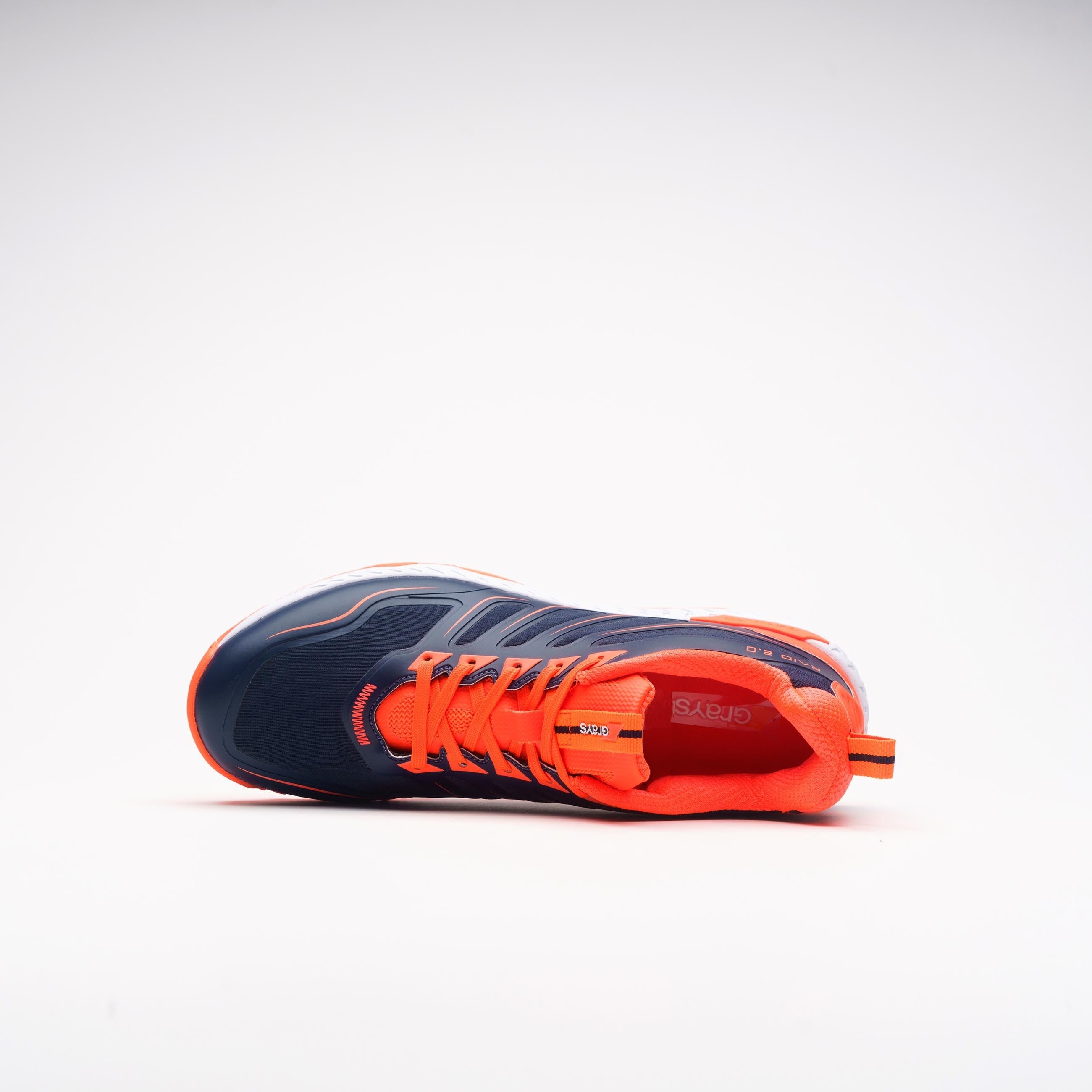 HSCA24Shoes Raid 2.0 Navy Orange, Top